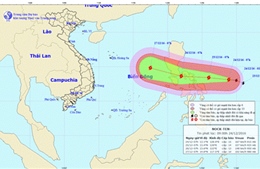 24 giờ tới, bão Nock – Ten vào vùng biển miền Trung Philippines